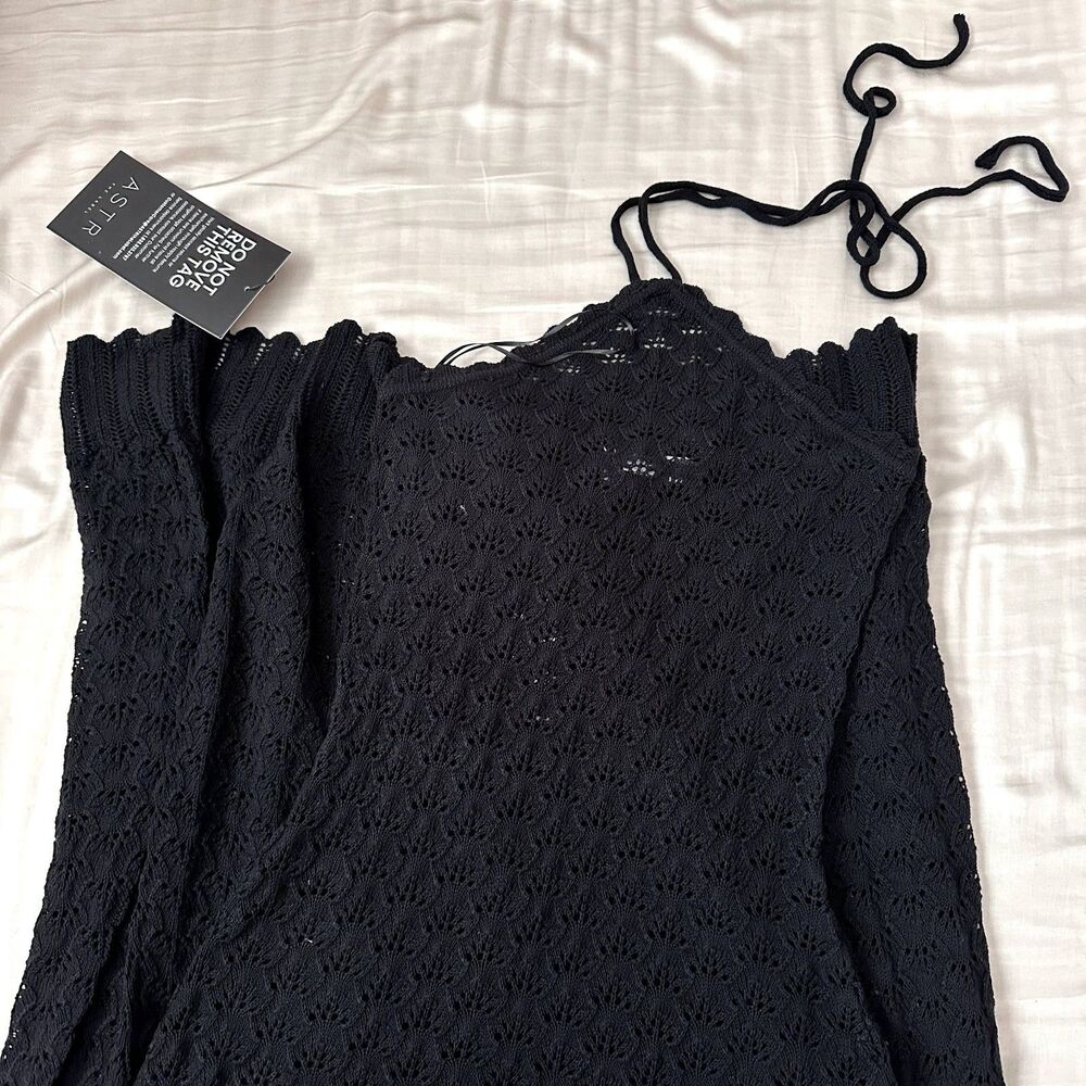 ASTR the Label Shira Maxi Dress in Black NWT - Picture 5 of 6
